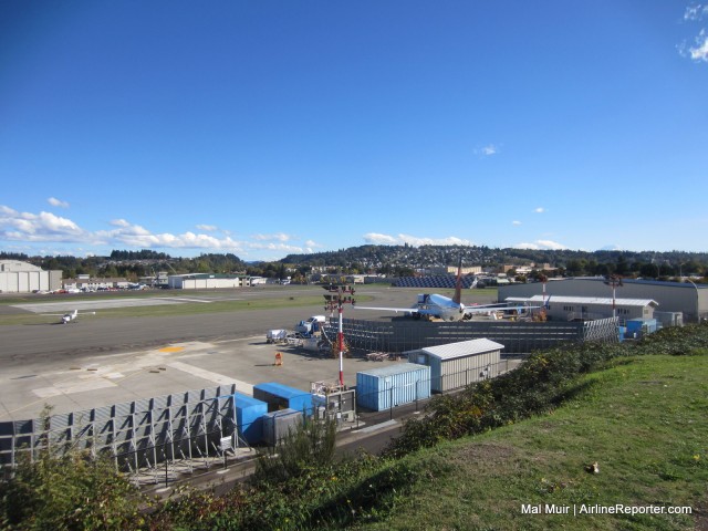 The Southern Threshold of Renton's runway.