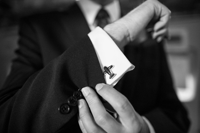 The right cuff-links for the occasion - Photo: Jeremy Dwyer-Lindgren | JDLMultimedia.com