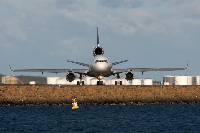 An MD-11BCF head on at Sydney's Kingsford-Smith Airport. Photo - Bernie Leighton | AirlineReporter