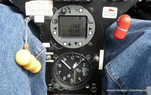 We're above 10,500 ft in the LS4. The LNAV is correct, it looks like I set the altimeter to 30.50 instead of 30.60!