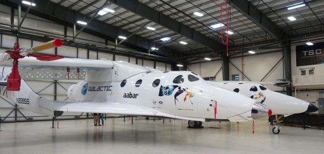 SpaceShipTwo in better days. Photo:  Steve Jurvetson 