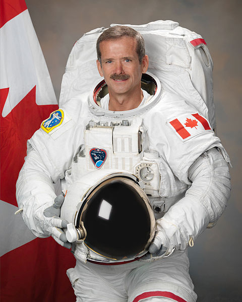Chris Hadfield, Canada's most famous astronaut! portrait. Photo: NASA