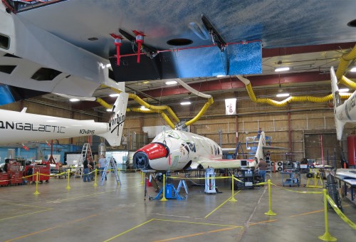 Scaled Composites' SpaceShip Two Under Construction - Photo: Steve Jurvetson | Flickr CC