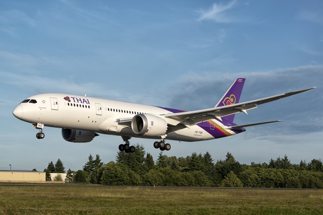 Thai Airways HS-TQA. Photo: Kris Hull