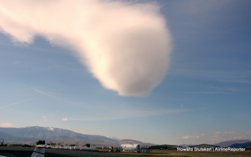 I wouldn't fly too close to this cloud!