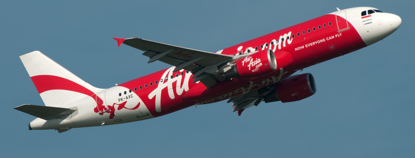 The Air Asia Airbus A320 in question ( PK-AXC) seen in 2010 - Photo: Bruno Geiger | Flickr CC