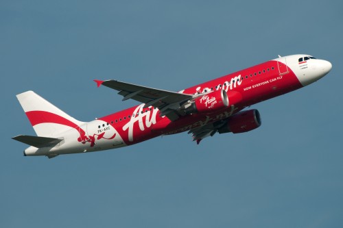 The Air Asia Airbus A320 in question ( PK-AXC) seen in 2010 - Photo: Bruno Geiger | Flickr CC