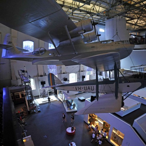 Aircraft Hall at the Powerhouse Museum in Sydney - Photo: Merryjack | FlickrCC