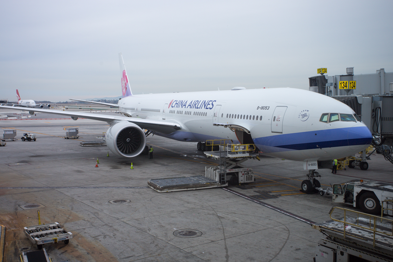 China Airlines' Boeing 777-300ER - Photo: Jeremy Dwyer-Lindgren