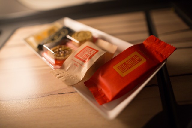 The small touches, like these snacks, really stand out - Photo: Jeremy Dwyer-Lindgren