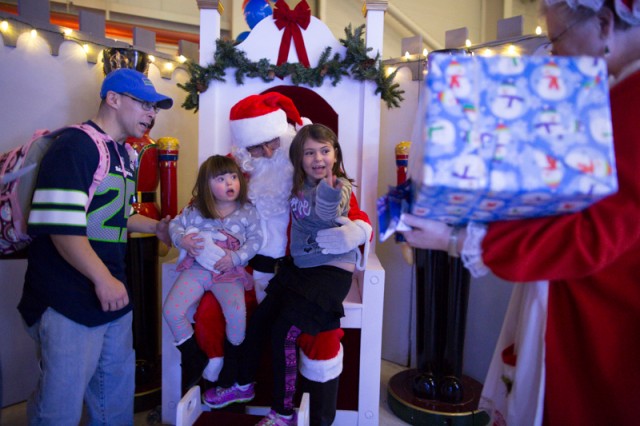 Each child received a secret Santa, aka Delta employee, who provided gifts for each child.