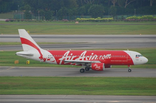 The AirAsia Airbus A320-216 seen in Singapore in 2011 was flight QZ8501 on December 28, 2014 - Photo: Aero Icurus | WikiCommons