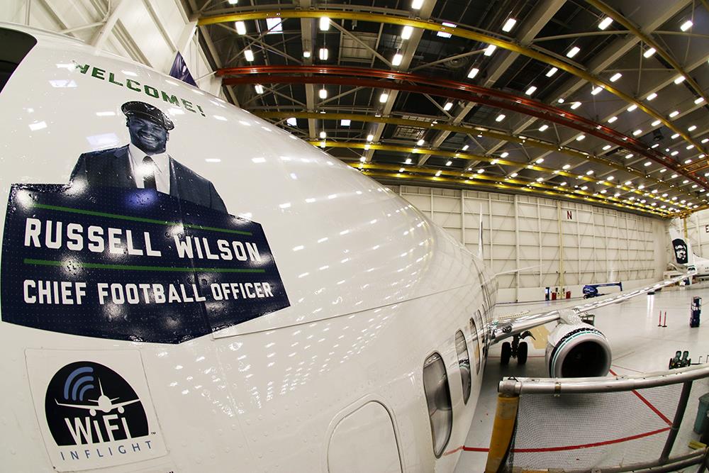 alaska airlines russell wilson jersey