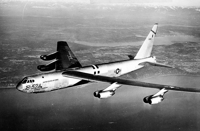 A Boeing B-52A - Photo: US Air Force