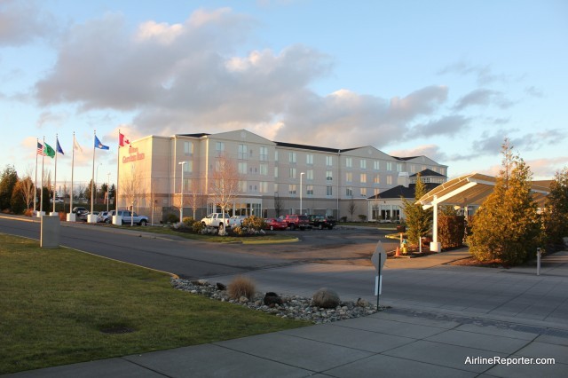 The Hilton Garden Inn at Paine Field is right next to the airport and provides awesome views - Photo: David Parker Brown
