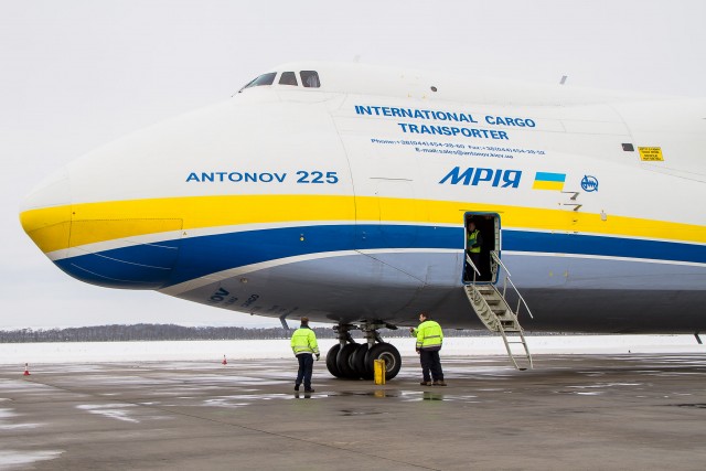 " Today the AN-225 is operated as a cargo transporter by Antonov Airlines Photo: Jacob Pfleger | AirlineReporter "