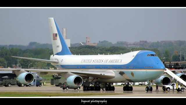 The Boeing VC-25A is the current aircraft used to fly around the President of the United States
