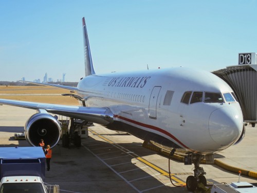 The last US Airways Boeing 767 flight, ready to go - Photo: | NYCAviation