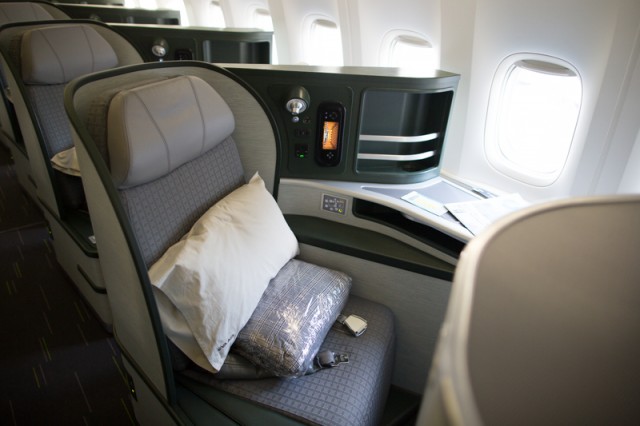 The seat designed lent itself to a comfortable sleep - Photo: Jeremy Dwyer-Lingren | JDLMedia