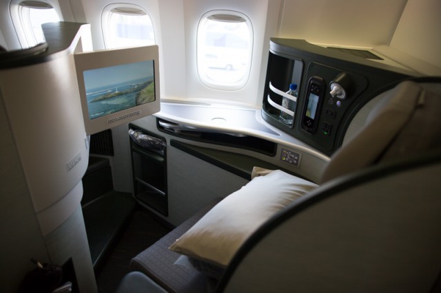 My seat, located at the front of the 777 - Photo: Jeremy Dwyer-Lingren | JDLMedia