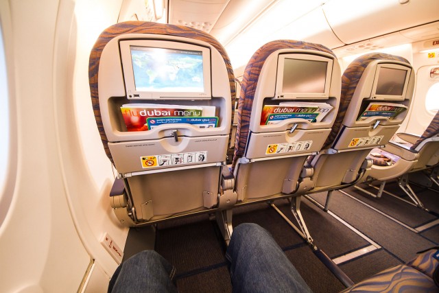No issues with legroom in the over-wing exit Photo: Jacob Pfleger | AirlineReporter