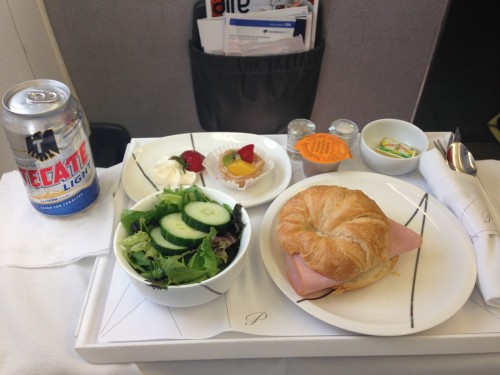 Lunch on Aeromexico Connect