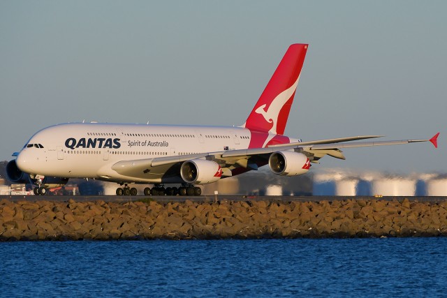 QANTAS is an A380 operator, but will unlikely acquire more.  Photo - Bernie Leighton AirlineReporter