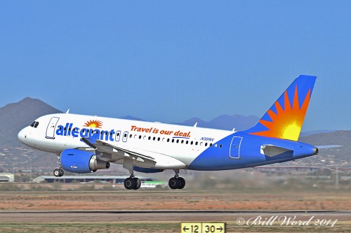 Could Allegiant start flying their Airbus aircraft to Boeing's main airport? Photo: Bill Word | Flickr CC