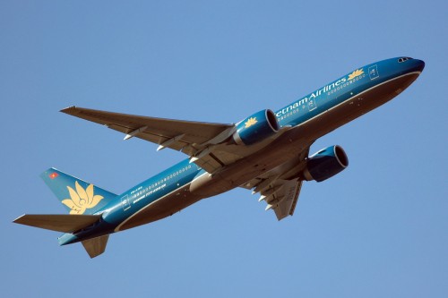 A Vietnam Airlines' Boeing 777-200ER at Frankfurt - Photo: Thomas Becker