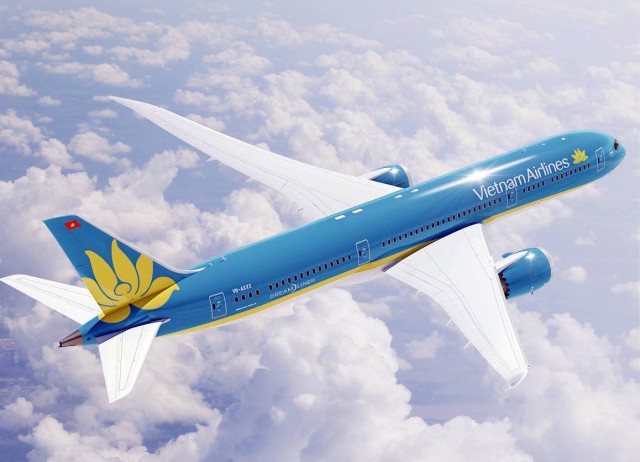 Rendering of new 787-9 in Vietnam Airlines' new livery - Image: Vietnam Airlines