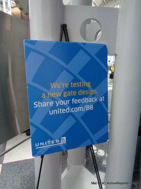 Getting passenger feedback on the new gate designs means that the travelling public can say what they do or don't like.