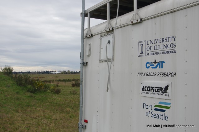 The Port of Seattle along with the University of Illinois have installed an Accipter Avian Radar at Seattle Tacoma International Airport, the first of its kind in the USA.