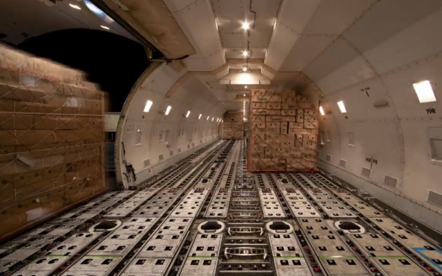 Movie - Cargo Plane Interior