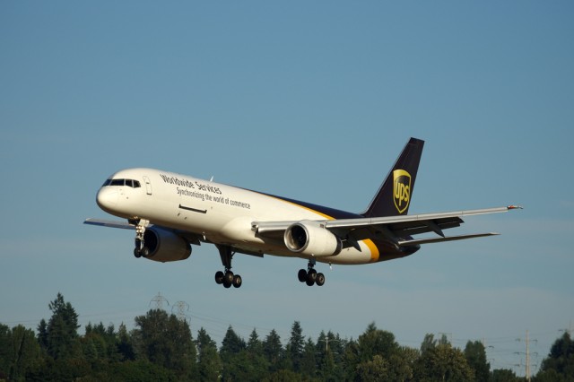 The first airline to receive the freighter version of the 757 was UPS - Photo: Mal Muir | AirlineReporter.com 