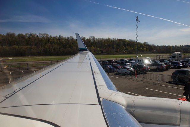 Not every day I can see my car from my seat. Photo - Bernie Leighton | AirlineReporter