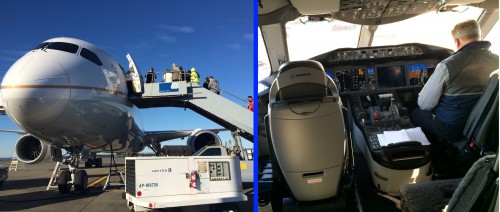 Boarding and checking out the flight deck of this United 787-9 - Photos: Seattle-Tacoma International Airport