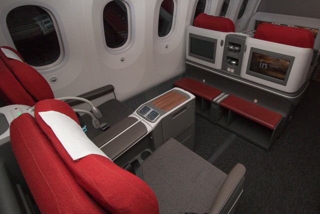 LAN's Premium Business seat on the 787-9 Check out our review soon. - Photo: Ben Granucci | AirlineReporter