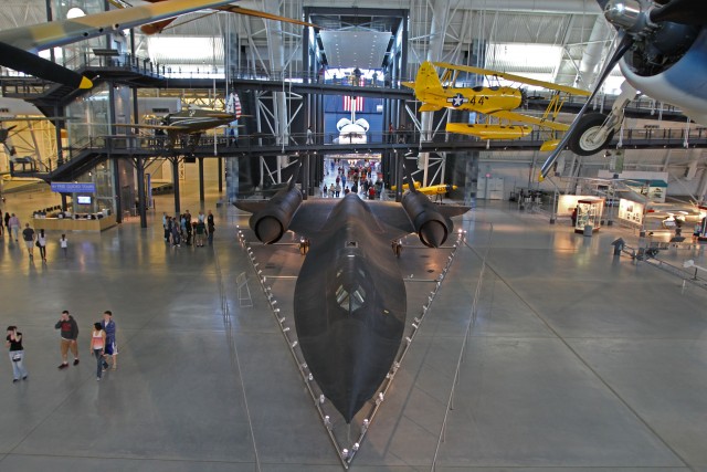 Entering the Main Hanger of the Udvar-Hazy Center