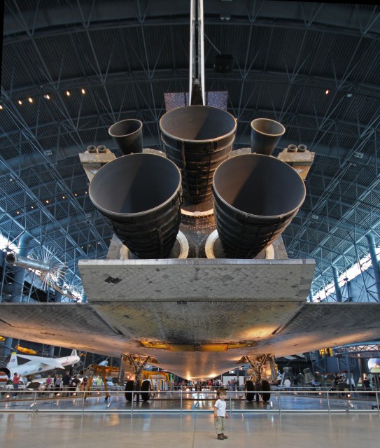 It's hard to convince a toddler to stand still for photos.  Even really cool ones.  - Photo: David Delagarza | AirlineReporter.com