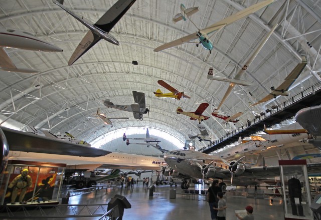 The Floor of the Udvar Hazy Center Main Hanger - Photo: David Delagarza | AirlineReporter.com