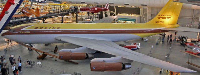 Boeing 367-80 (707 Prototype) On Display at the Udvar-Hazy Center - Photo: David Delagarza | AirlineReporter.com