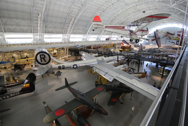 The Enola Gay B-29  Dominates the World War II Section of the Udvar-Hazy Center - Photo: David Delagarza | AirlineReporter.com