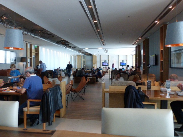 The Star Alliance Lounge in Buenos Aires Photo: Colin Cook