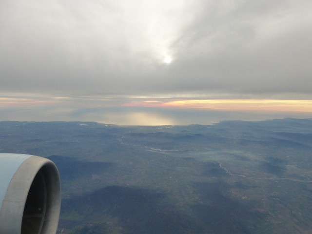 Incredible view out the window as we were on final approach to Santiago Photo: Colin Cook