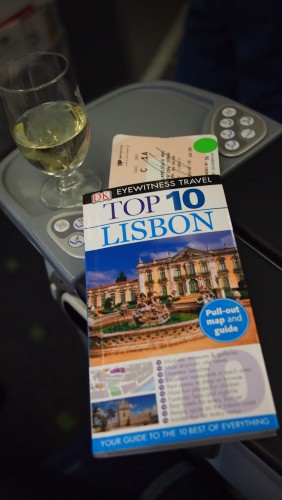 A little something to drink is always a welcome sight when boarding - Photo: Katka Lapelosová