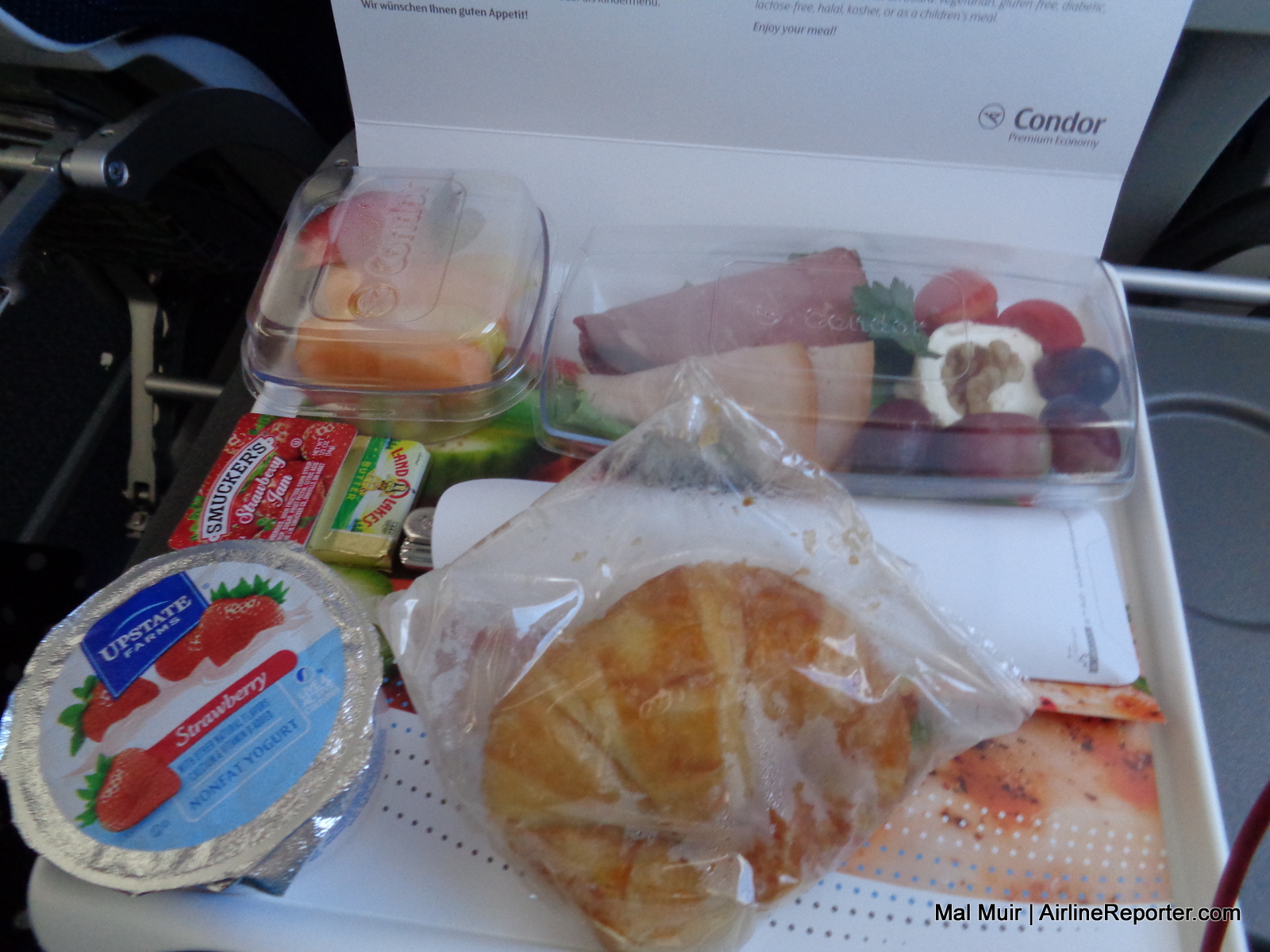 condor voyager breakfast menu