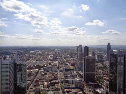 A view of my time in Frankfurt. Great city, but even better First Class Terminal experience - Photo: Mal Muir