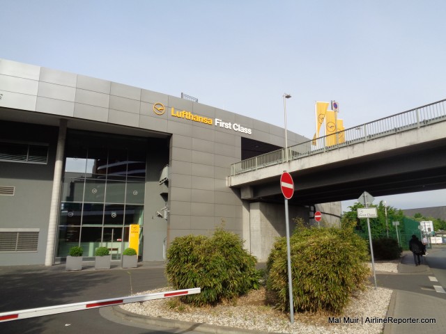 Lufthansa's First Class Terminal at Frankfurt Airport.  Is this the ultimate in Airline Lounges?