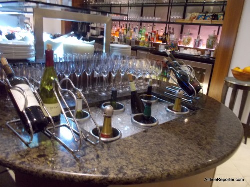 Inside the British Airways Lounge at JFK - Photo: Katka Lapelosová