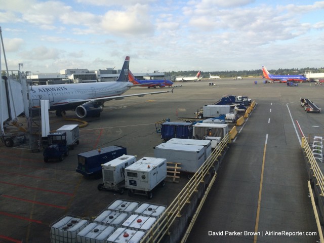 The best view of our US Airways (American Airlines) Airbus A321